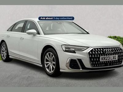 Used Audi A8L Sport 286 HP (210 kW) 2023 White Sedan