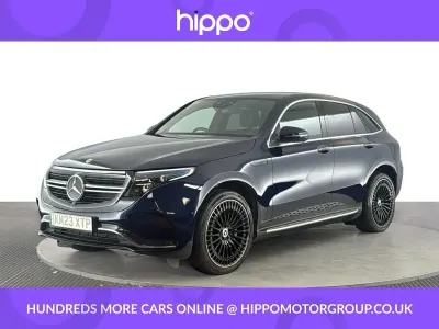 Used Mercedes EQC400 AMG line 300 kW (408 HP) 2023 Blue SUV