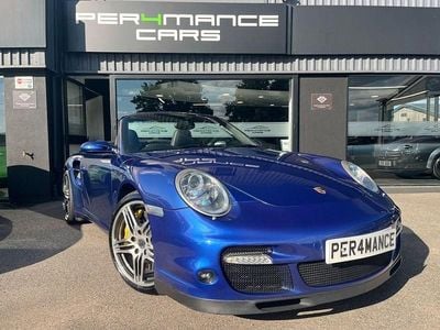 Blue Used 2007 Porsche 997 Turbo Cabriolet | £43,990