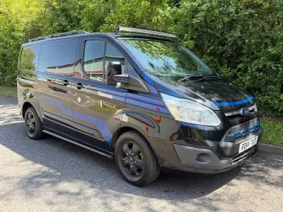 Used Ford Transit Custom Limited 125 HP (91 kW) 2014 Black Van