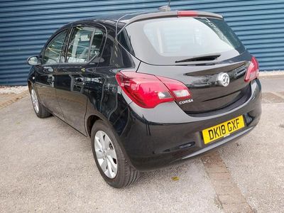 Second-hand Vauxhall Corsa Design Edition 89 CP (65 kW) 2018 Negru Hatchback