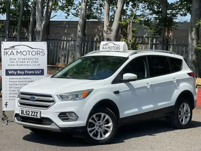 Used Ford Kuga Titanium 120 HP (88 kW) 2017 White SUV