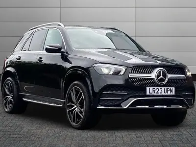 Used Mercedes GLE450 AMG AMG line 384 HP (282 kW) 2023 Obsidian black SUV