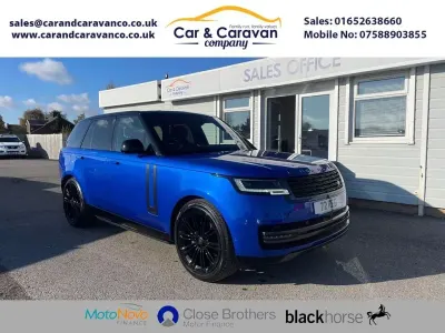 Used Land Rover Range Rover Autobiography 350 HP (257 kW) 2022 Blue SUV