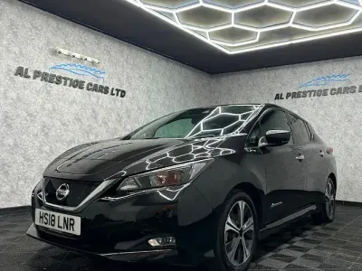 Used Nissan Leaf 110 kW (150 HP) 2018 Black Hatchback
