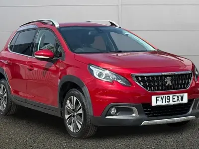 Used Peugeot 2008 Allure 83 HP (61 kW) 2019 Red SUV