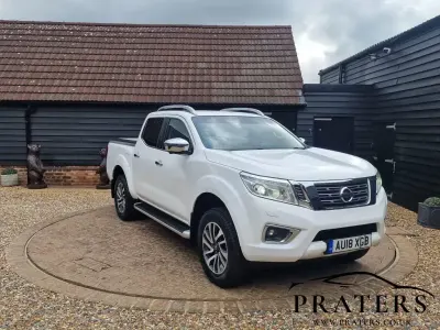 Used Nissan Navara Tekna 190 HP (139 kW) 2018 White Pickup