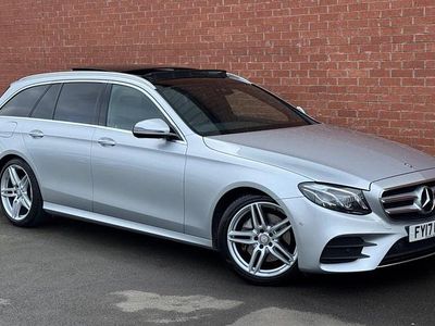 Used Mercedes E220 AMG Line Premium Plus 2017 Silver Estate