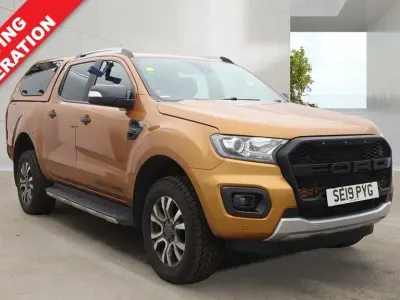Used Ford Ranger Wildtrack 2019 Orange Pickup
