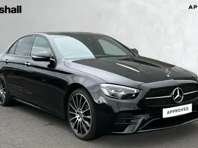 Used Mercedes E200 AMG line 200 HP (147 kW) 2023 Black