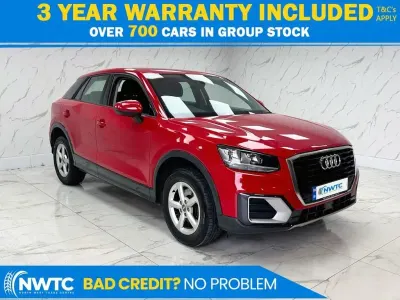 Used Audi Q2 Design 116 HP (85 kW) 2017 Red SUV