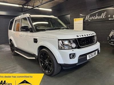 White Used 2016 Land Rover Discovery 4 Landmark SUV | £22,299 (A bit pricey)