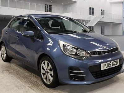 Blue Used 2015 Kia Rio Hatchback | £8,995 (A bit pricey)