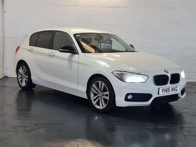 White Used 2015 BMW 116 Sport Line Hatchback | £6,995 (Fair price)