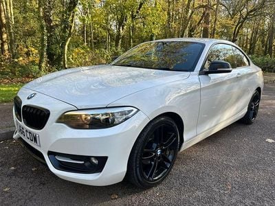 White Used 2017 BMW 218 Sport Line Coupe | £6,795 (Fair price)