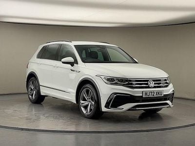 Used VW Tiguan R-line Edition 150 HP (110 kW) 2022 Pure white SUV