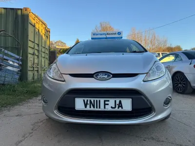Used Ford Fiesta Zetec 2011 Silver Hatchback