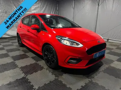 Used Ford Fiesta ST-Line 100 HP (73 kW) 2019 Red Hatchback