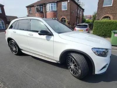 Used Mercedes GLC220 AMG Line Premium 170 HP (125 kW) 2016 White SUV