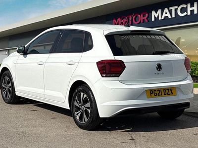 Used VW Polo Match 95 HP (69 kW) 2021 White Hatchback