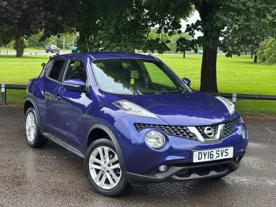 Used Nissan Juke N-Connecta 2016 Blue SUV