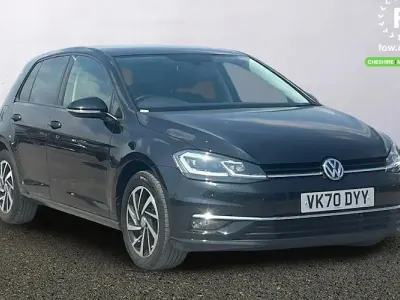 Used VW Golf VII Edition 150 HP (110 kW) 2020 Black Hatchback