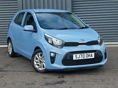 Used Kia Picanto 2020 Blue Hatchback