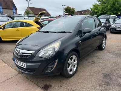 Used Vauxhall Corsa S 2012 Black Hatchback
