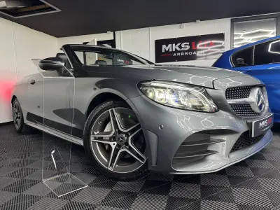 Used Mercedes C200 AMG line 2021 Grey Cabriolet