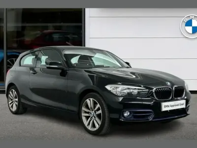Used BMW 118 Sport Line 134 HP (98 kW) 2018 Black Hatchback