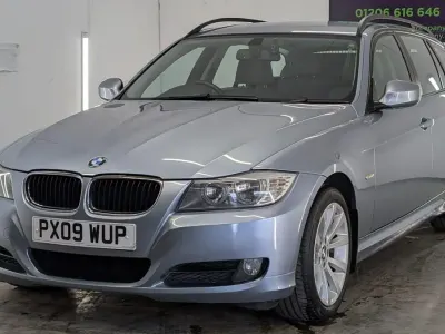 Used BMW 318 Comfort Edition 143 HP (105 kW) 2009 Blue Estate
