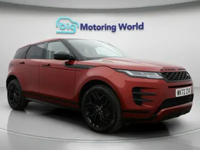 Used Land Rover Range Rover evoque HSE Dynamic 309 HP (227 kW) 2023 Red SUV