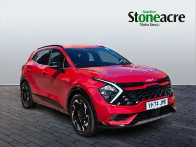 Used Kia Sportage GT-Line 157 HP (115 kW) 2024 Red SUV
