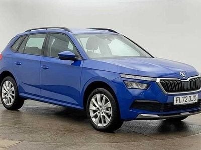 Used Skoda Kamiq SE 115 HP (84 kW) 2022 Blue SUV