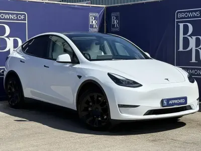 Used Tesla Model Y Long Range AWD 282 kW (384 HP) 2023 White SUV