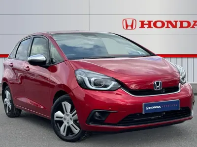 Second-hand Honda Jazz Hybrid 109 CP (80 kW) 2021 Roșu Hatchback