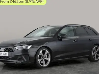 Used Audi A4 Black Edition 265 HP (194 kW) 2021 Black Estate