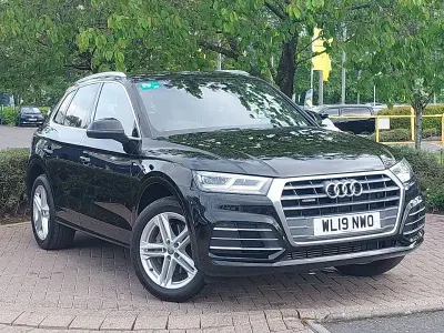 Used Audi Q5 S-Line 245 HP (180 kW) 2019 Black SUV