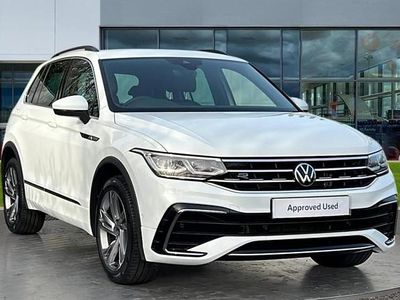 Used VW Tiguan R-line Edition 150 HP (110 kW) 2023 White SUV