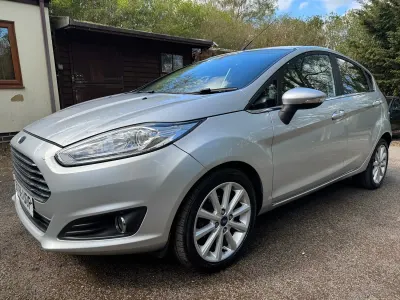 Used Ford Fiesta Titanium 2017 Silver Hatchback