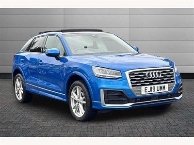 Blue Used 2019 Audi Q2 S-Line SUV | £20,450 (Fair price)