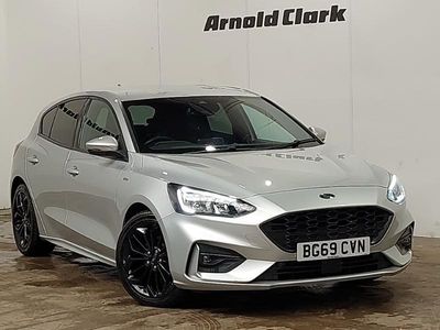 Used Ford Focus ST-Line X 182 HP (133 kW) 2019 Silver Hatchback