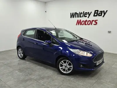 Used Ford Fiesta Zetec 2014 Blue Hatchback
