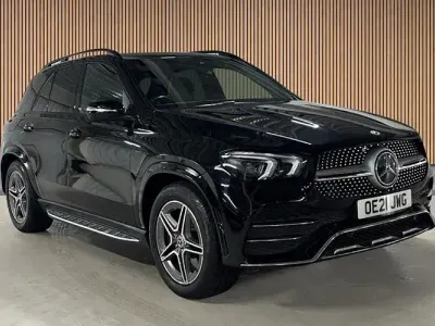 Used Mercedes GLE350 AMG line 320 HP (235 kW) 2021 Black SUV