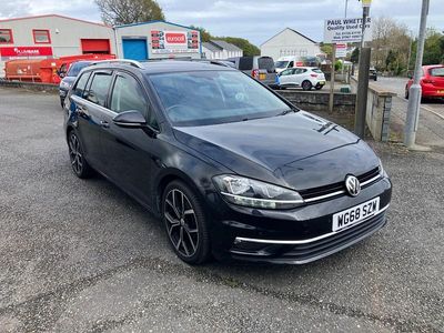 Usado VW Golf VII GT 150 HP (110 kW) 2018 Preto Carrinha