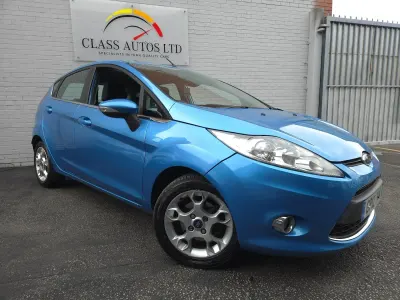 Used Ford Fiesta Zetec 96 HP (70 kW) 2012 Blue Hatchback