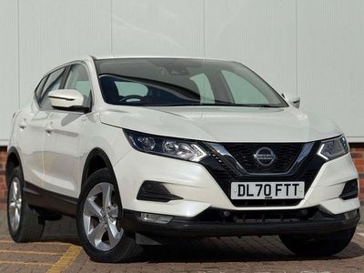 Used Nissan Qashqai Acenta Premium 2021 White SUV