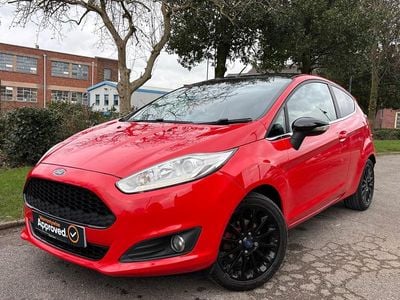 Used Ford Fiesta Titanium 2014 Red Hatchback