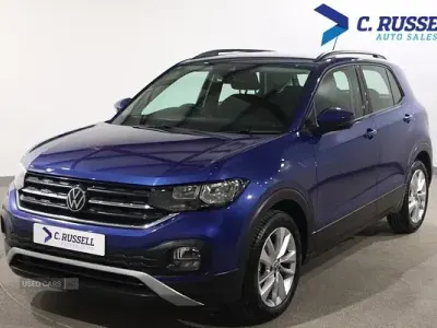 Used VW T-Cross SE 108 HP (79 kW) 2023 Blue SUV