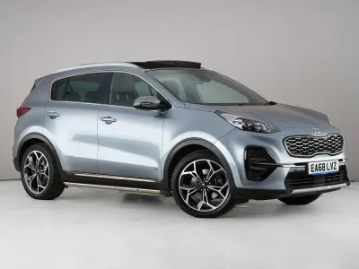 Used Kia Sportage GT-Line S 177 HP (130 kW) 2018 Silver SUV